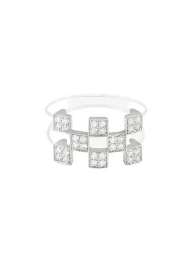 MYSTERYJOY White Gold Nylon Illusion Ring | Thumbnail 1 MYSTERYJOY White Gold Nylon Illusion Ring | Thumbnail 1