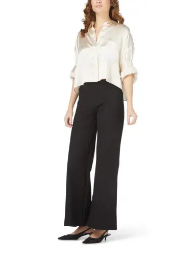 Kirna Zabête Exclusive Collection Wide Leg Ponte Pant | Thumbnail 3