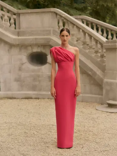 RACHEL GILBERT Winona One-Shoulder Gown | Thumbnail 2