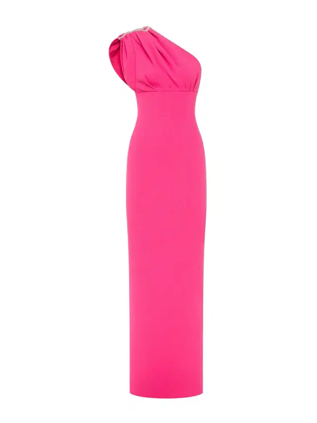 RACHEL GILBERT Winona One-Shoulder Gown