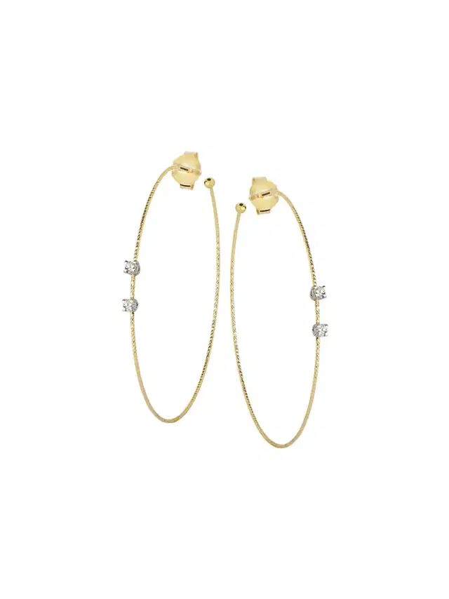 Wire Hoop Earrings