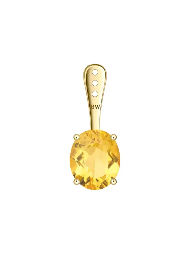 Yellow Beryl Earring Jacket