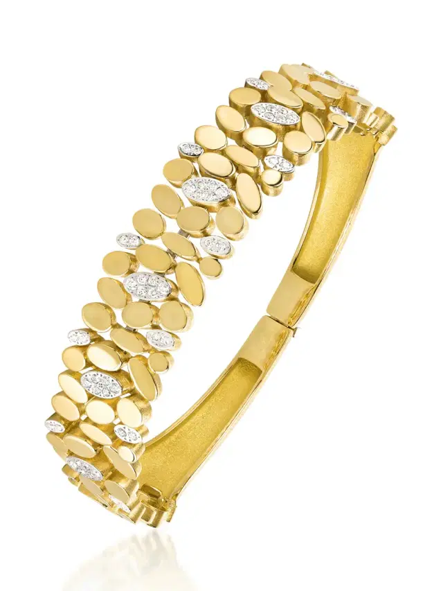 Yellow Gold Be Glow Bracelet #S
