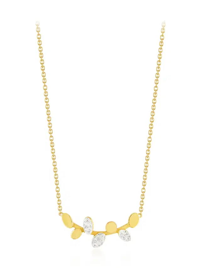 Yellow Gold Be Glow XS Necklace