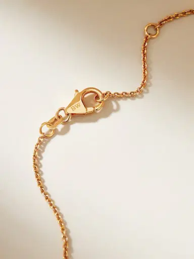 Beatriz Werebe Yellow Gold Everywhere Tennis Necklace | Thumbnail 2