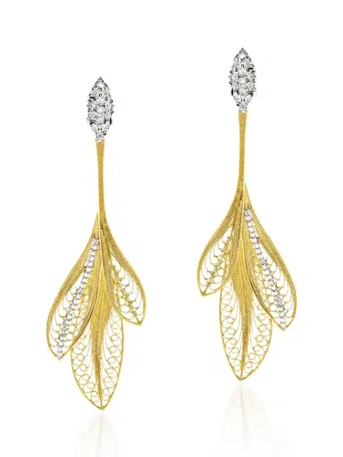 Luisa Rosas Yellow Gold Luz Earrings | Thumbnail 1 Luisa Rosas Yellow Gold Luz Earrings | Thumbnail 1