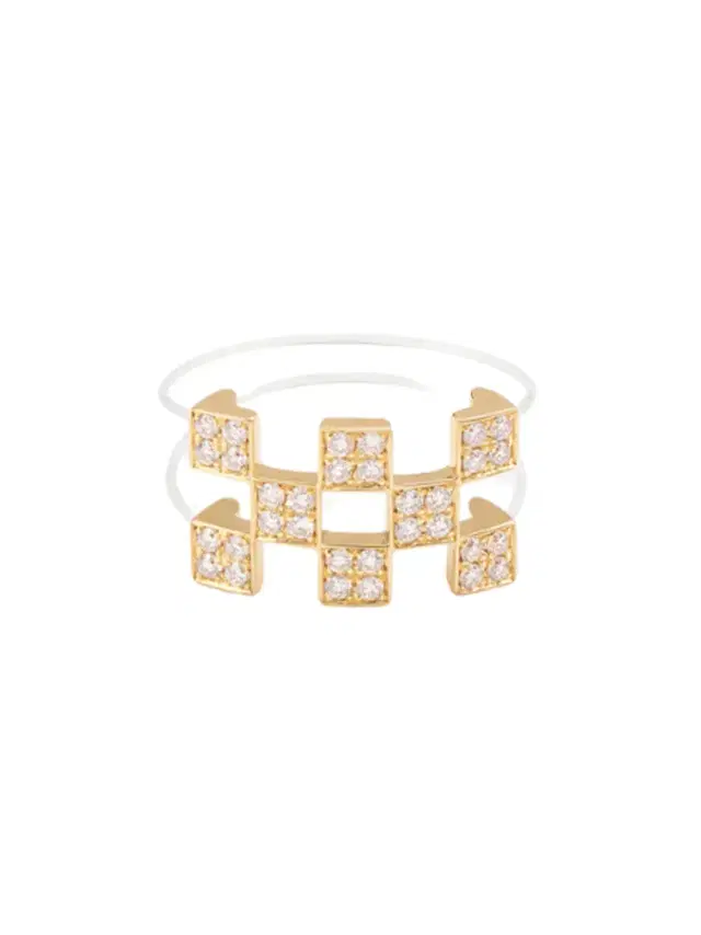 MYSTERYJOY Yellow Gold Nylon Illusion Ring