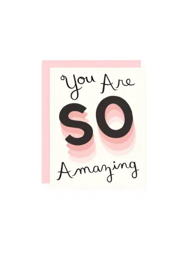 Girl W Knife You Are So Amazing Card | Thumbnail 1 Girl W Knife You Are So Amazing Card | Thumbnail 1