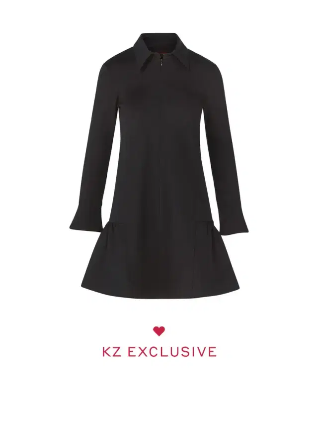Kirna Zabête Exclusive Collection Zip Ponte Mini Dress