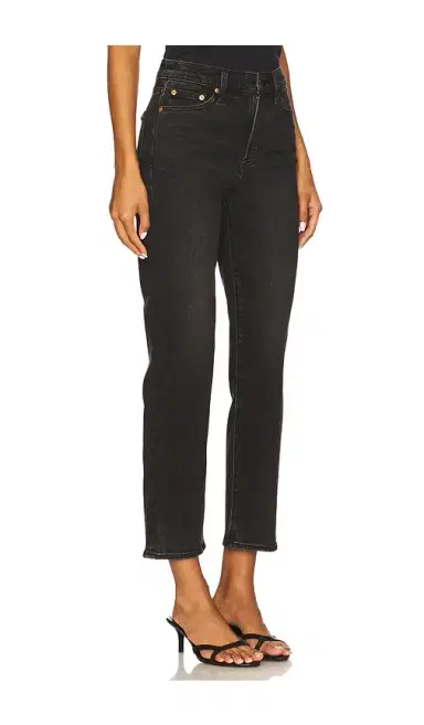 PISTOLA Charlie High Rise Classic Straight Ankle Jeans | Thumbnail 2 PISTOLA Charlie High Rise Classic Straight Ankle Jeans | Thumbnail 2