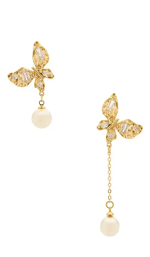 Natalie B Jewelry She's A Flutter Earring