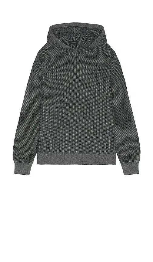 Vince Jacquard Long Sleeve Hoodie