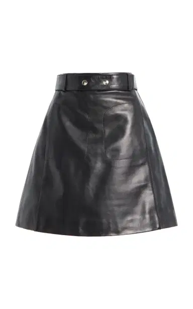 ARMA Bessie Leather Mini Skirt | Thumbnail 6