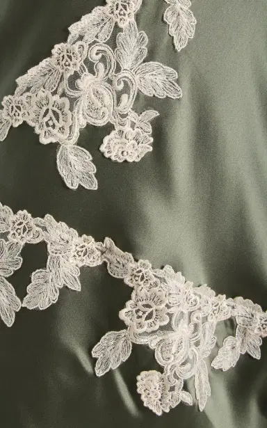 By Malene Birger Vera Lace-Detailed Satin Midi Slip Dress | Thumbnail 6