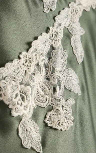 By Malene Birger Madeleine Lace-Trimmed Satin Cami | Thumbnail 6