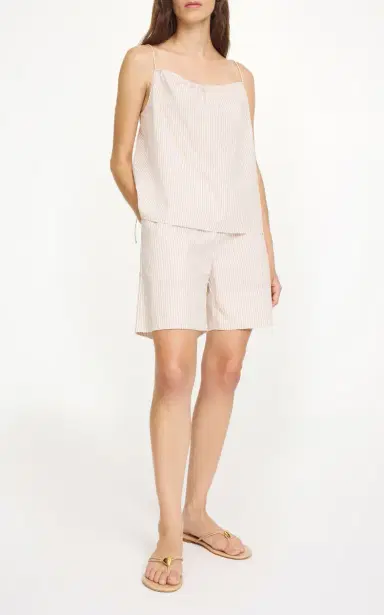 By Malene Birger Lannyla Striped Cotton Top | Thumbnail 2