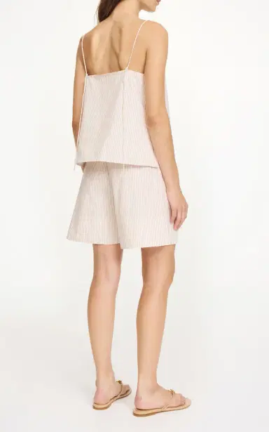 By Malene Birger Lannyla Striped Cotton Top | Thumbnail 3