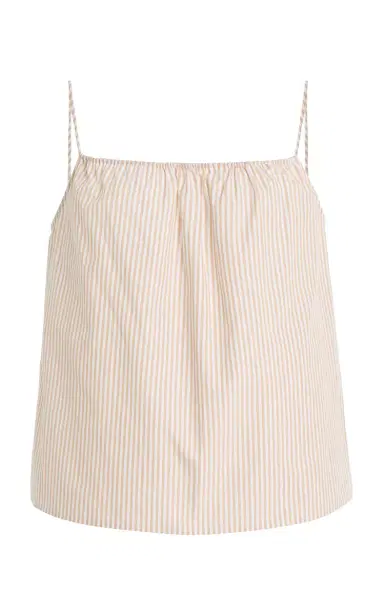 By Malene Birger Lannyla Striped Cotton Top | Thumbnail 1