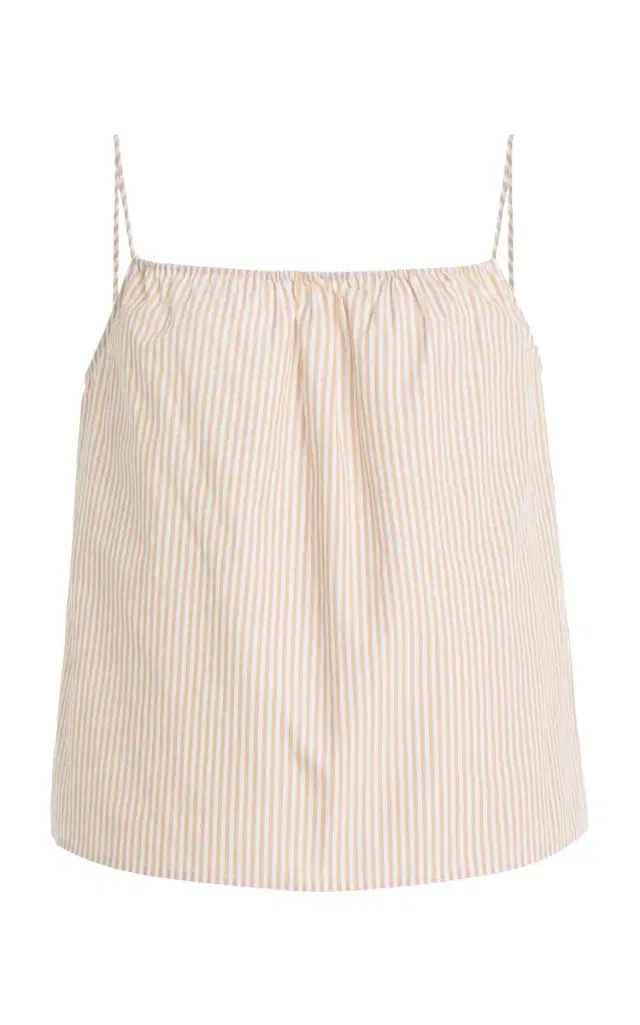 Lannyla Striped Cotton Top