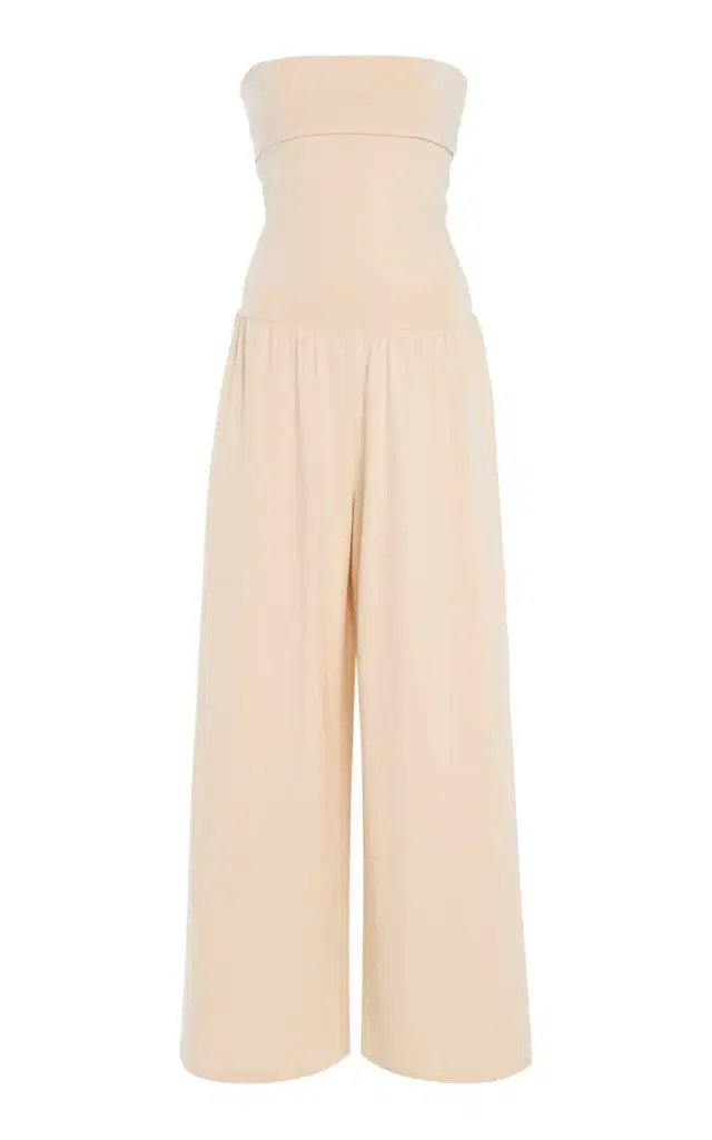 Marcel Strapless Stretch-Cotton Jumpsuit
