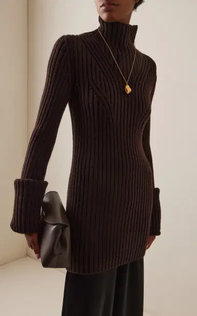 FFORME Astrid Ribbed-Knit Wool Sweater | Thumbnail 2
