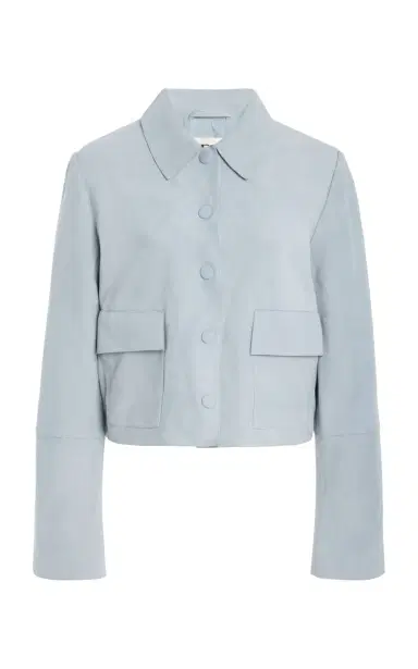 By Malene Birger Annie Cropped Suede Jacket | Thumbnail 1