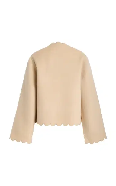 By Malene Birger Vibetta Scalloped Wool Jacket | Thumbnail 5