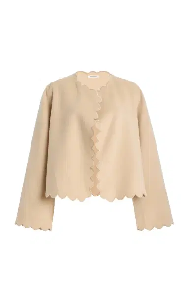 By Malene Birger Vibetta Scalloped Wool Jacket | Thumbnail 1