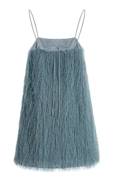 By Malene Birger Ledo Fringed Mini Dress | Thumbnail 6 By Malene Birger Ledo Fringed Mini Dress | Thumbnail 6