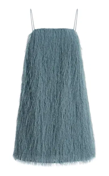 By Malene Birger Ledo Fringed Mini Dress | Thumbnail 8 By Malene Birger Ledo Fringed Mini Dress | Thumbnail 8