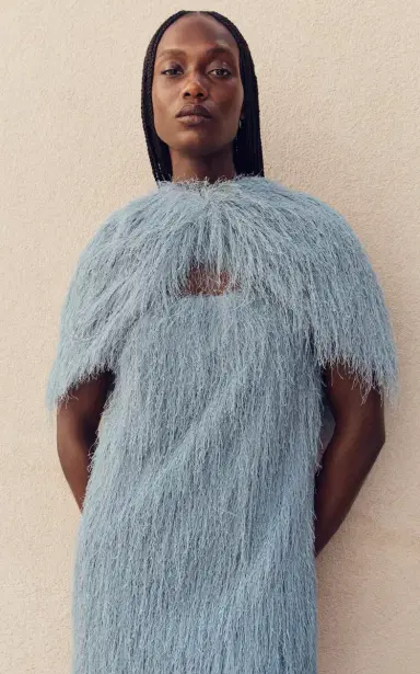 By Malene Birger Pinla Fringed Cape Top | Thumbnail 5 By Malene Birger Pinla Fringed Cape Top | Thumbnail 5