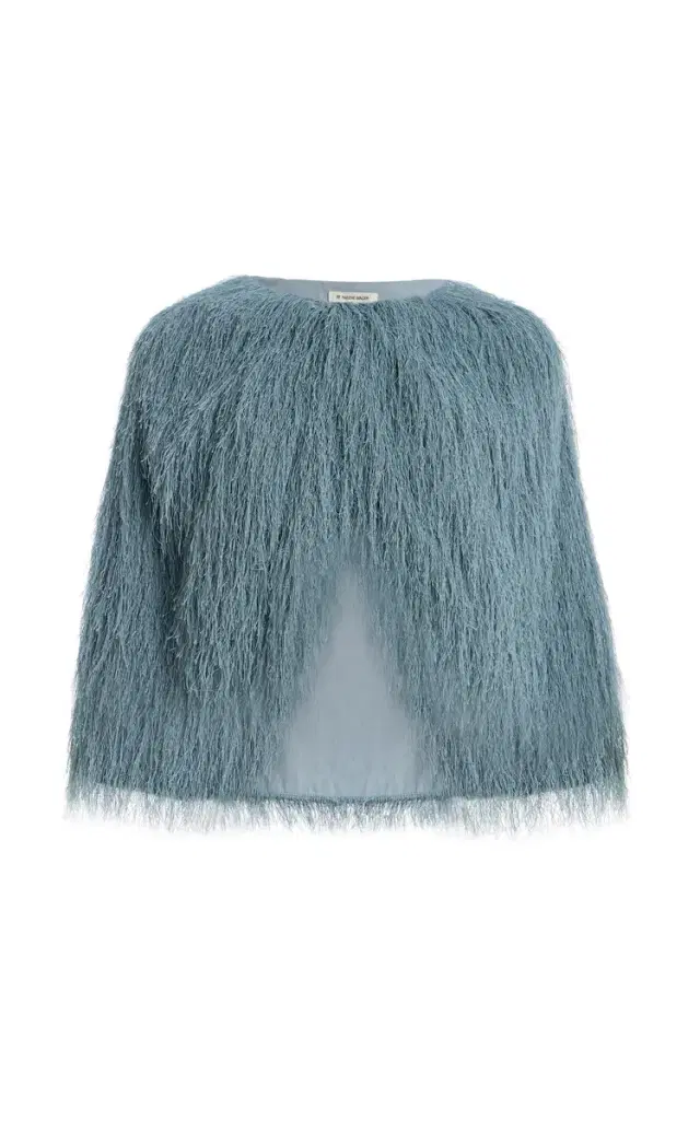 Pinla Fringed Cape Top