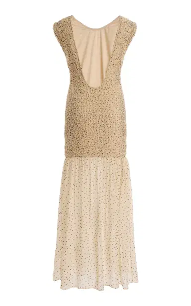By Malene Birger Corinna Shirred Maxi Dress | Thumbnail 5 By Malene Birger Corinna Shirred Maxi Dress | Thumbnail 5