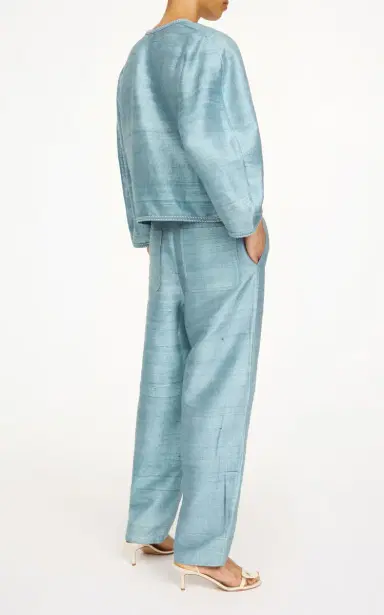 By Malene Birger Mineas Voluminous Silk Top | Thumbnail 3