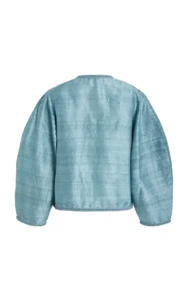 By Malene Birger Mineas Voluminous Silk Top | Thumbnail 5
