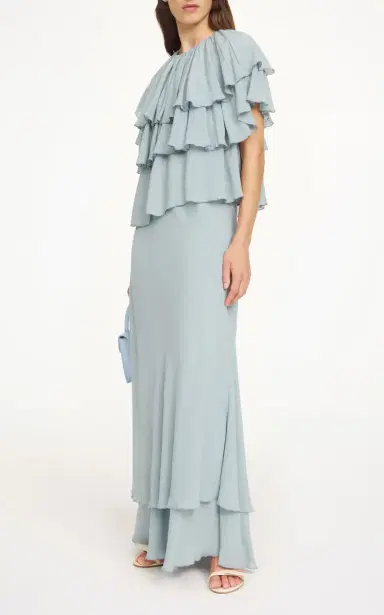 By Malene Birger Nina Tiered-Ruffle Top | Thumbnail 2