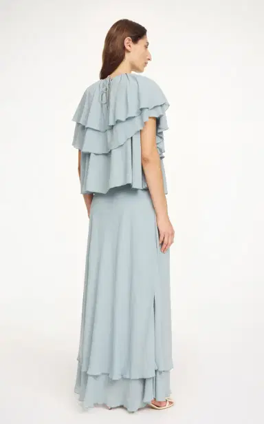 By Malene Birger Nina Tiered-Ruffle Top | Thumbnail 3