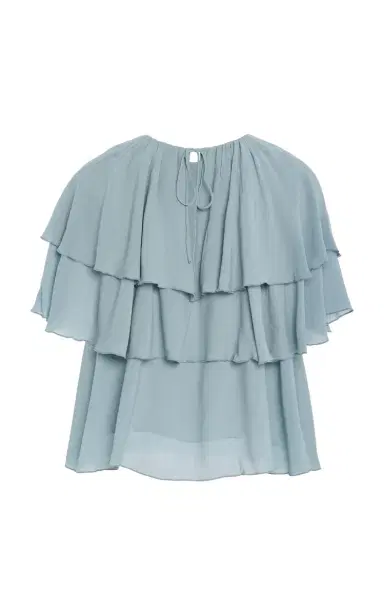 By Malene Birger Nina Tiered-Ruffle Top | Thumbnail 5