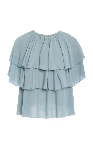 By Malene Birger Nina Tiered-Ruffle Top | Thumbnail 1