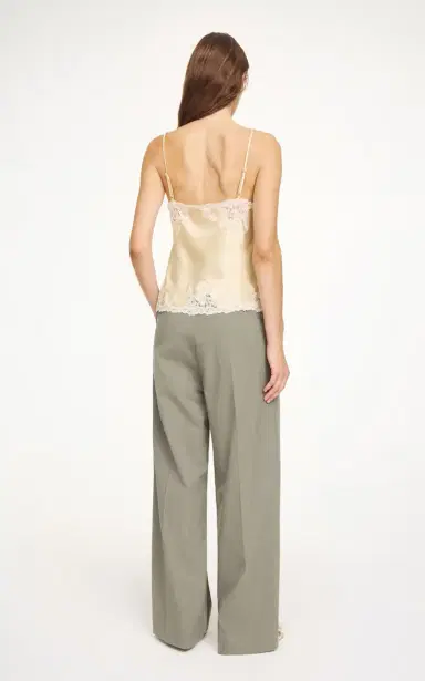 By Malene Birger Madeleine Lace-Trimmed Satin Cami | Thumbnail 7
