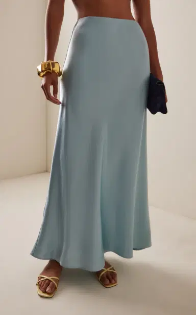 By Malene Birger Barbara Satin Maxi Skirt | Thumbnail 3