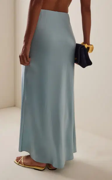 By Malene Birger Barbara Satin Maxi Skirt | Thumbnail 4