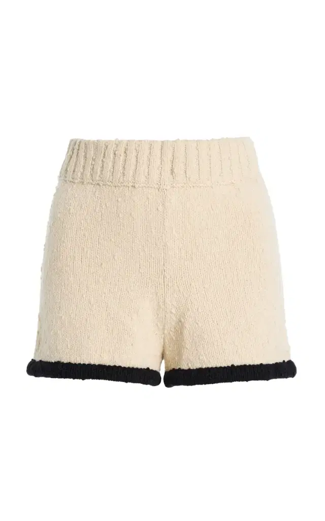 Rikka Cotton-Blend Mini Shorts