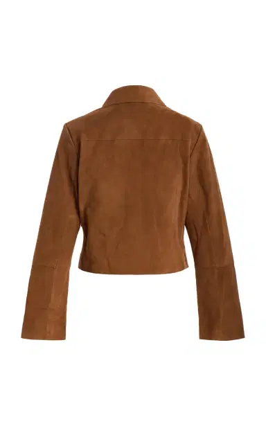 By Malene Birger Annie Cropped Suede Jacket | Thumbnail 5