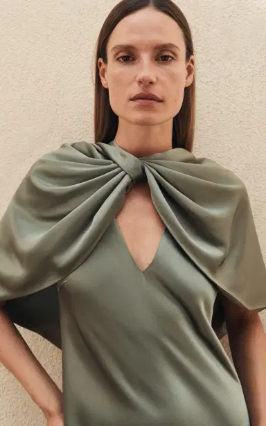 By Malene Birger Levita Satin Maxi Dress | Thumbnail 5 By Malene Birger Levita Satin Maxi Dress | Thumbnail 5