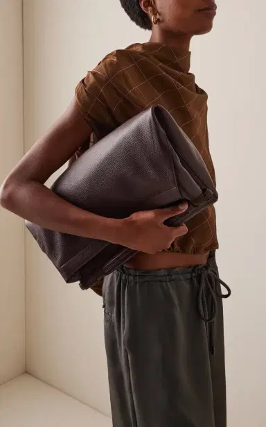 JANESSA LEONE Auden Convertible Leather Clutch | Thumbnail 3