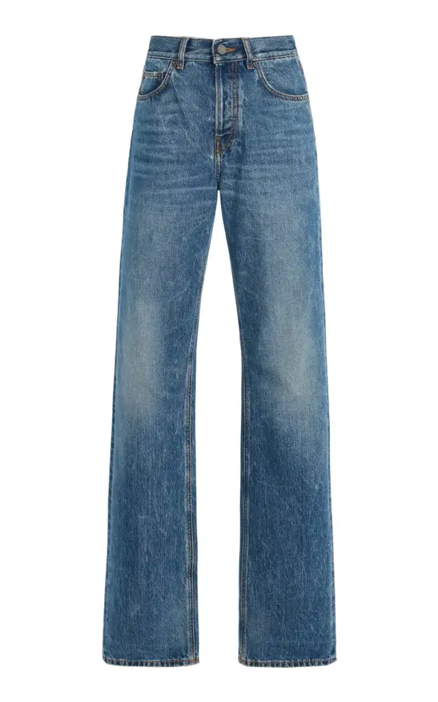 Star Rigid High-Rise Straight-Leg Jeans