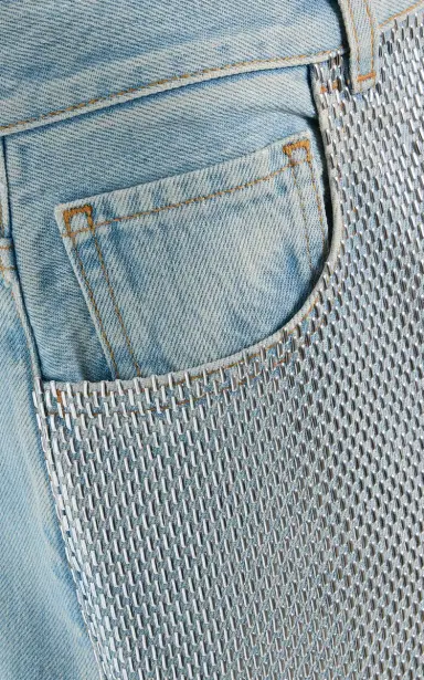 Haikure Bibi Stapled Rigid High-Rise Barrel-Leg Jeans | Thumbnail 5 Haikure Bibi Stapled Rigid High-Rise Barrel-Leg Jeans | Thumbnail 5