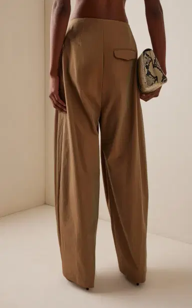 Ashlyn Blaine Paneled Cotton Balloon Pants | Thumbnail 4