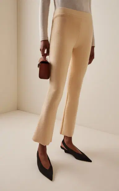 Ashlyn Gaia Merino Wool Flared Pants | Thumbnail 3 Ashlyn Gaia Merino Wool Flared Pants | Thumbnail 3